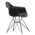 Cadeira de Braços em Plástico Eames DAR / Base Preta